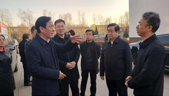 呂日周會長、姚繼廣副廳長蒞臨我司調(diào)研指導