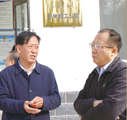 沁縣人民政府縣長張宏偉在我集團調(diào)研指導